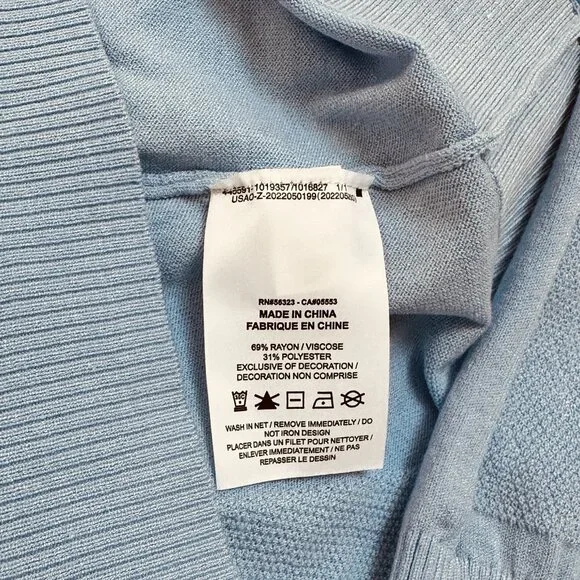 Nike Tour Men's Golf Sweater Pullover Blue/Black Size Large Dry-Fit Crewneck NWT